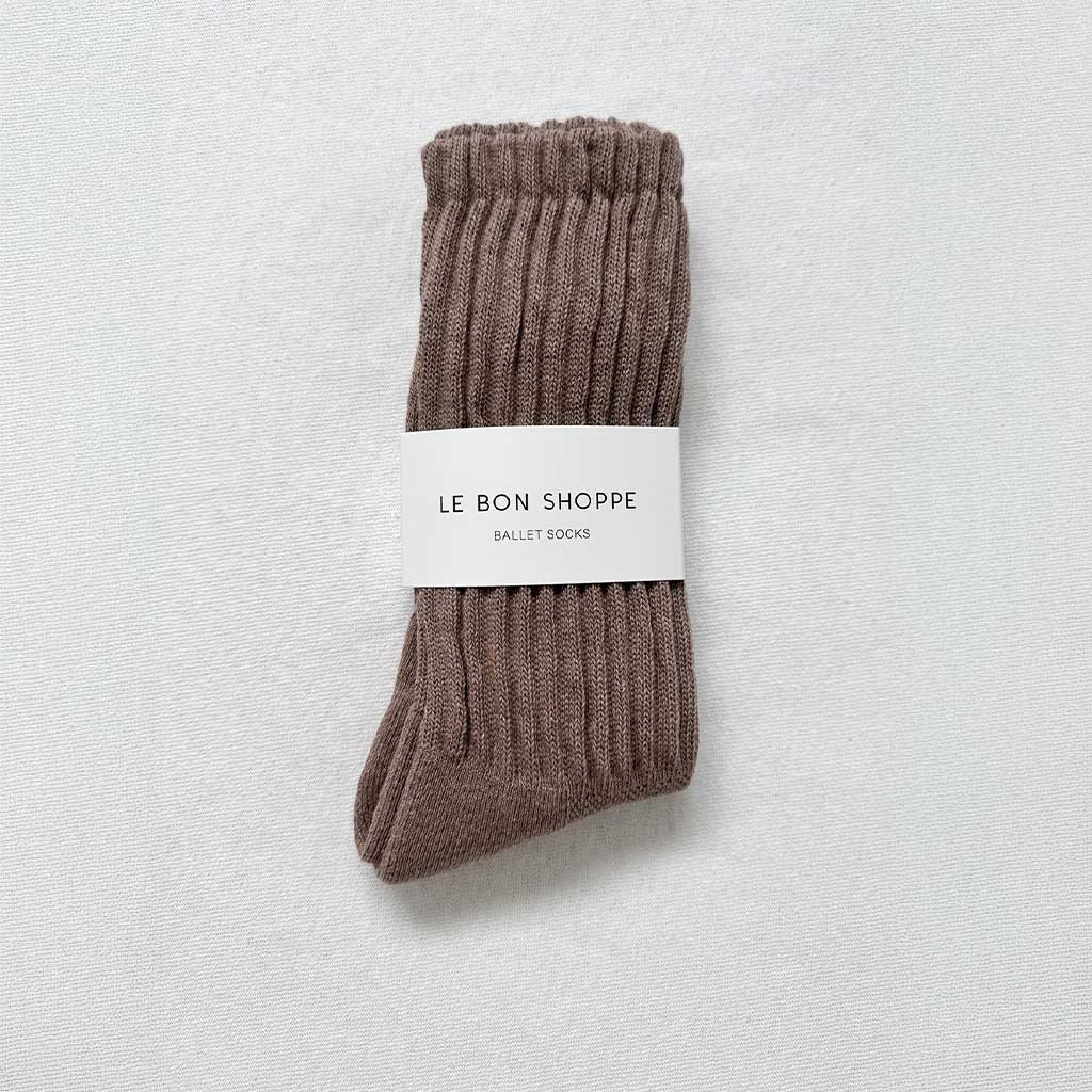 LBS Ballet Socks - Mocha Mousse - re - souL