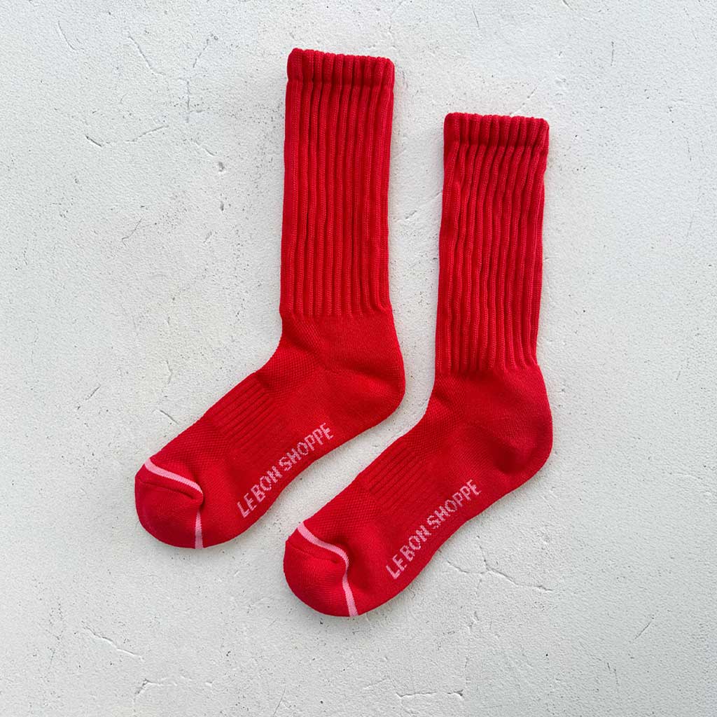 LBS Ballet Socks - Strawberry - re - souL