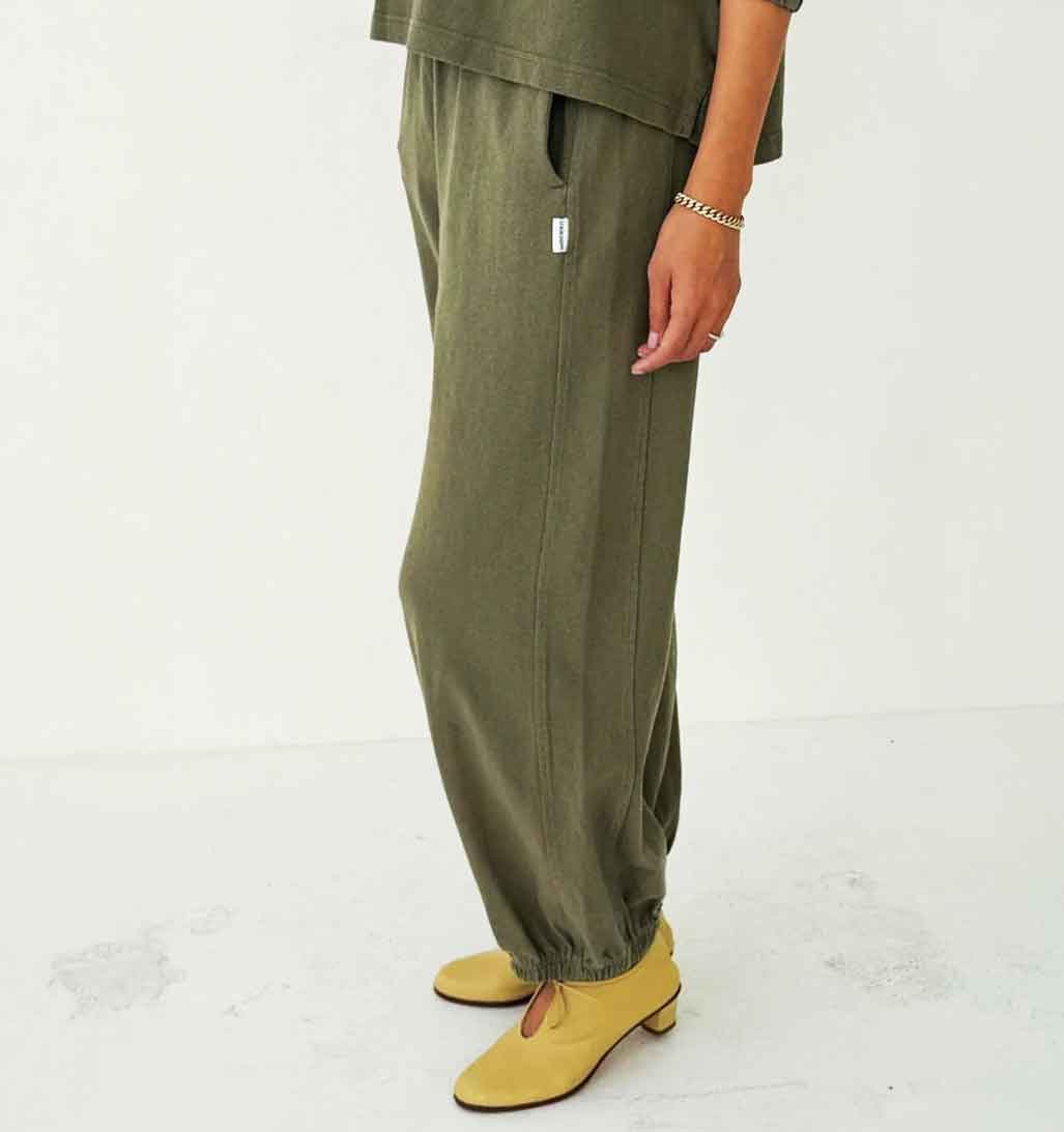 LBS Balloon Pants - Herb Green - re - souL