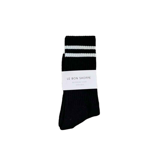 LBS Boyfriend Socks - Noir - re - souL