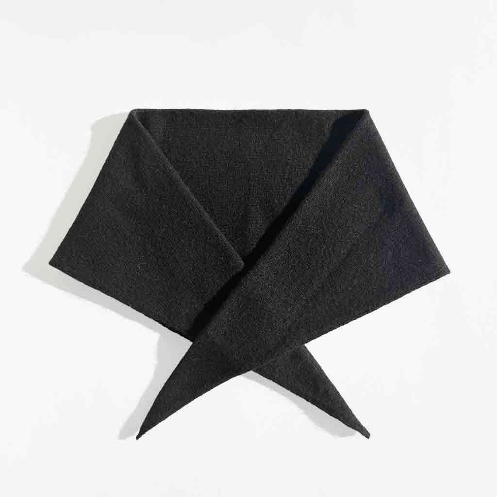 LBS Cashmere Bandana - Black - re - souL