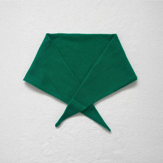 LBS Cashmere Bandana - Kelly Green - re - souL