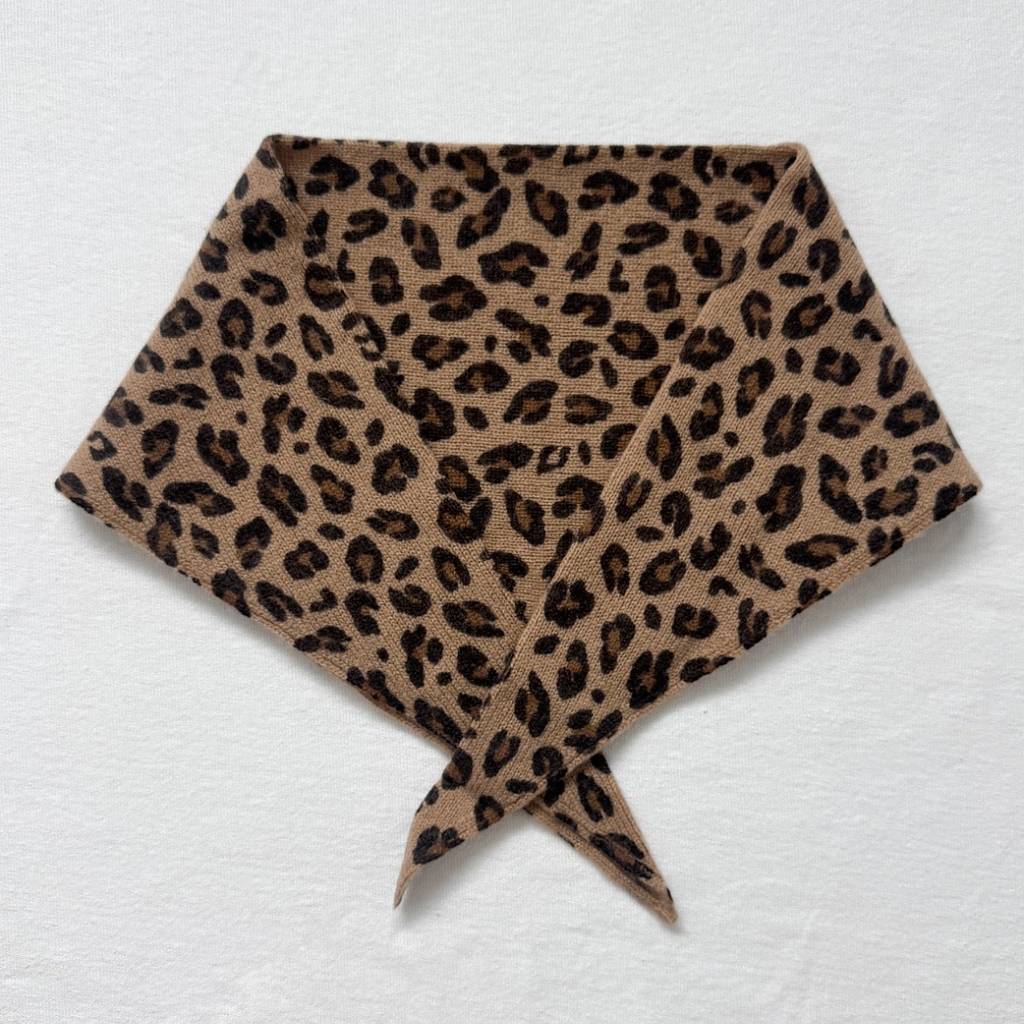LBS Cashmere Bandana - Leopard - re - souL