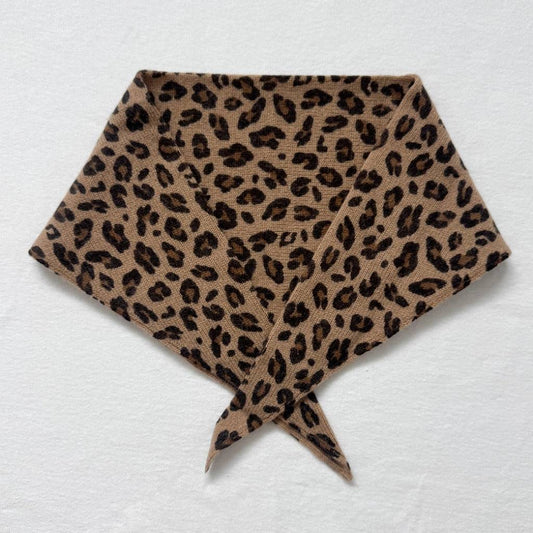 LBS Cashmere Bandana - Leopard - re - souL