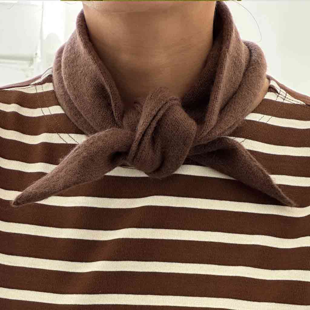 LBS Cashmere Bandana - Mocha - re - souL