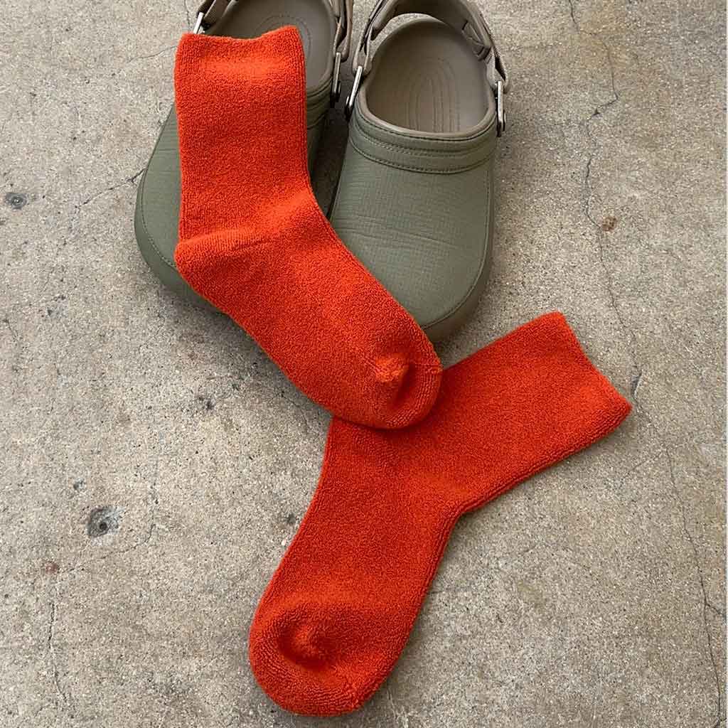 LBS Cloud Socks - Burnt Orange - re - souL