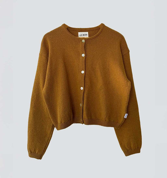 LBS Cotton Leila Cardigan - Dijon - re-souL