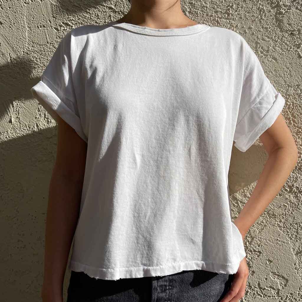 LBS Fille Tee - Clean White - re - souL