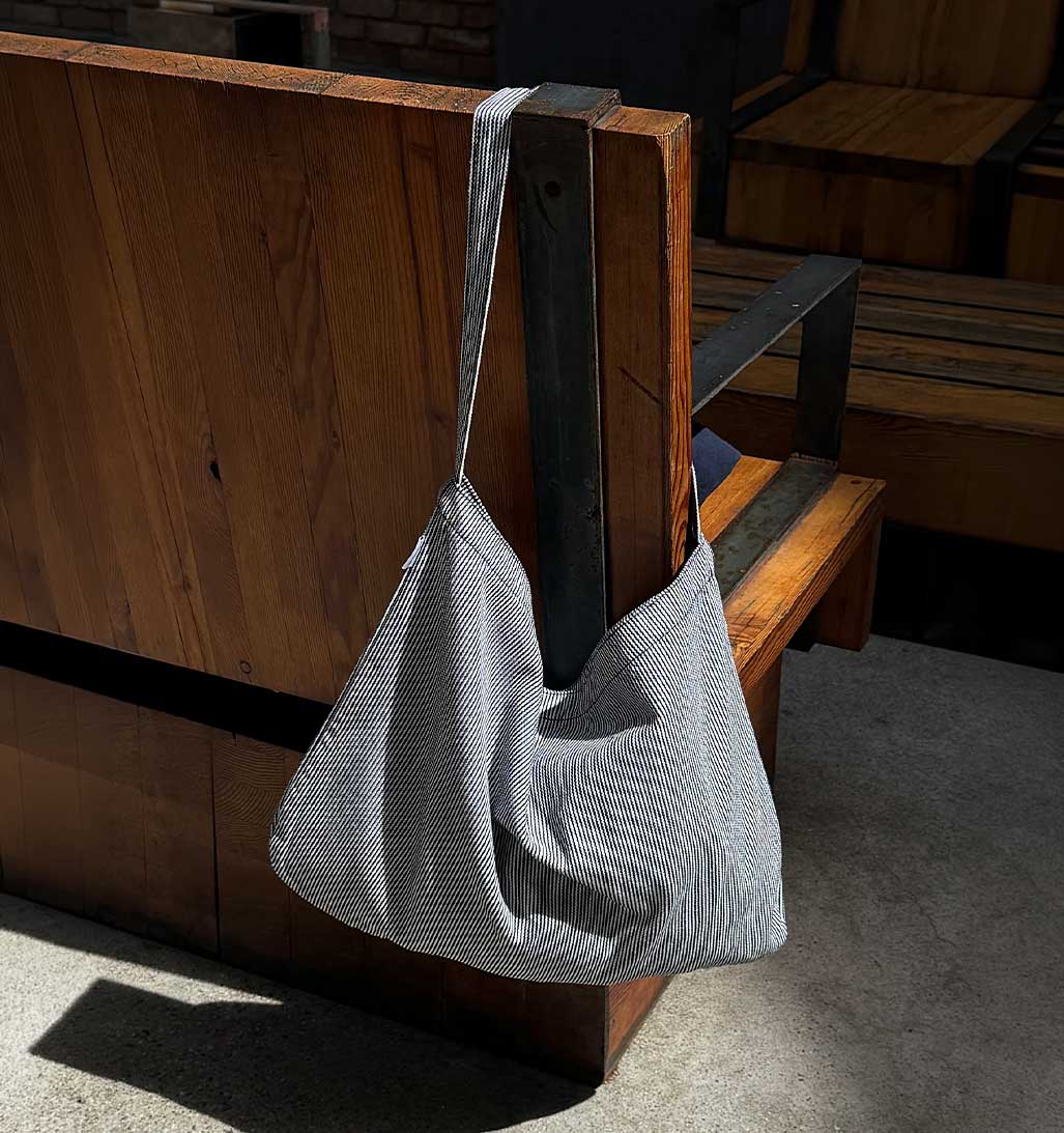 LBS Happy Carry Bag - Blue Stripe - re - souL