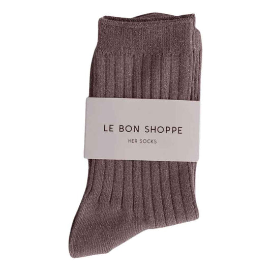 LBS Her Socks Modal Lurex - Jute Glitter - re - souL