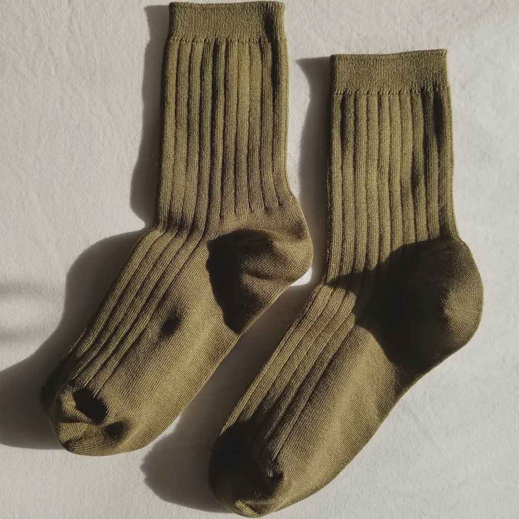 LBS Her Socks - Pesto - re - souL