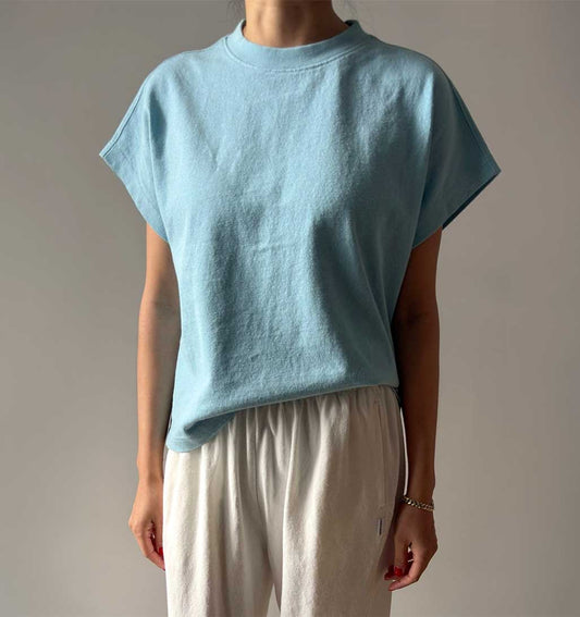 LBS Jeanne Tee- Sky Blue - re-souL