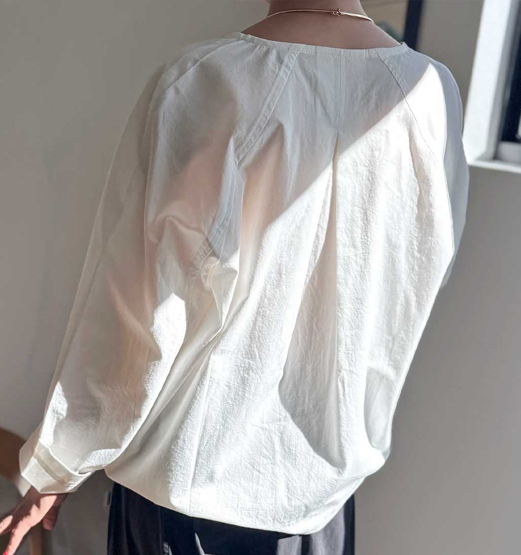 LBS Julienne Long Sleeve Top - White - re - souL