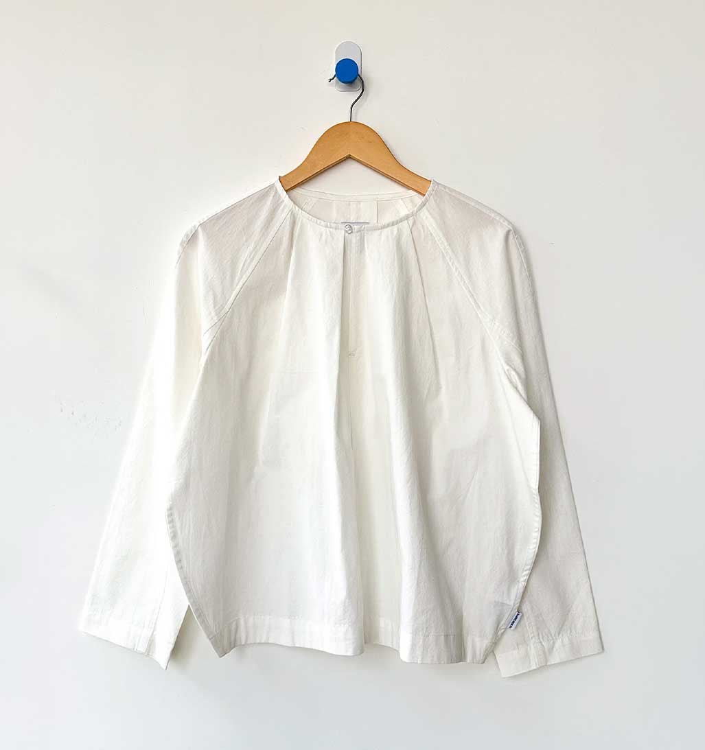 LBS Julienne Long Sleeve Top - White - re - souL