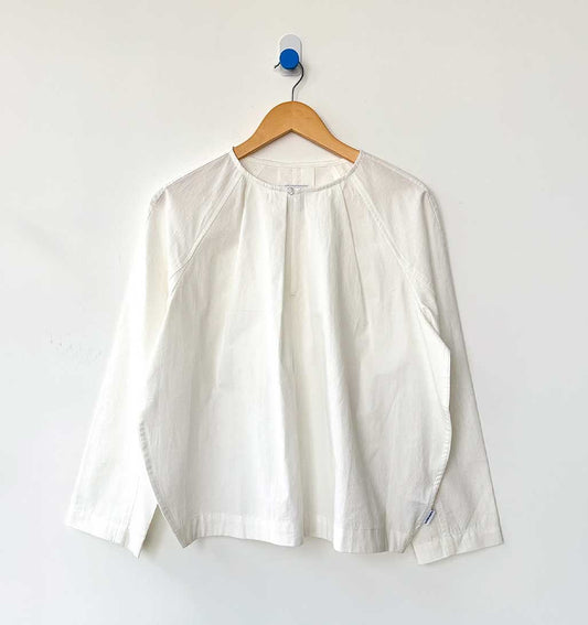 LBS Julienne Long Sleeve Top - White - re - souL