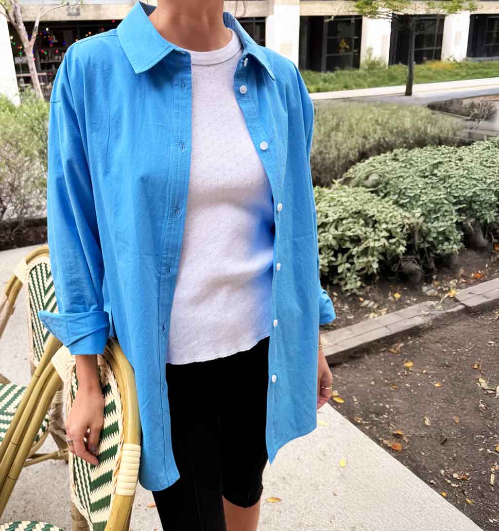 LBS Light Weight Owen Shirt - Lake Blue - re - souL