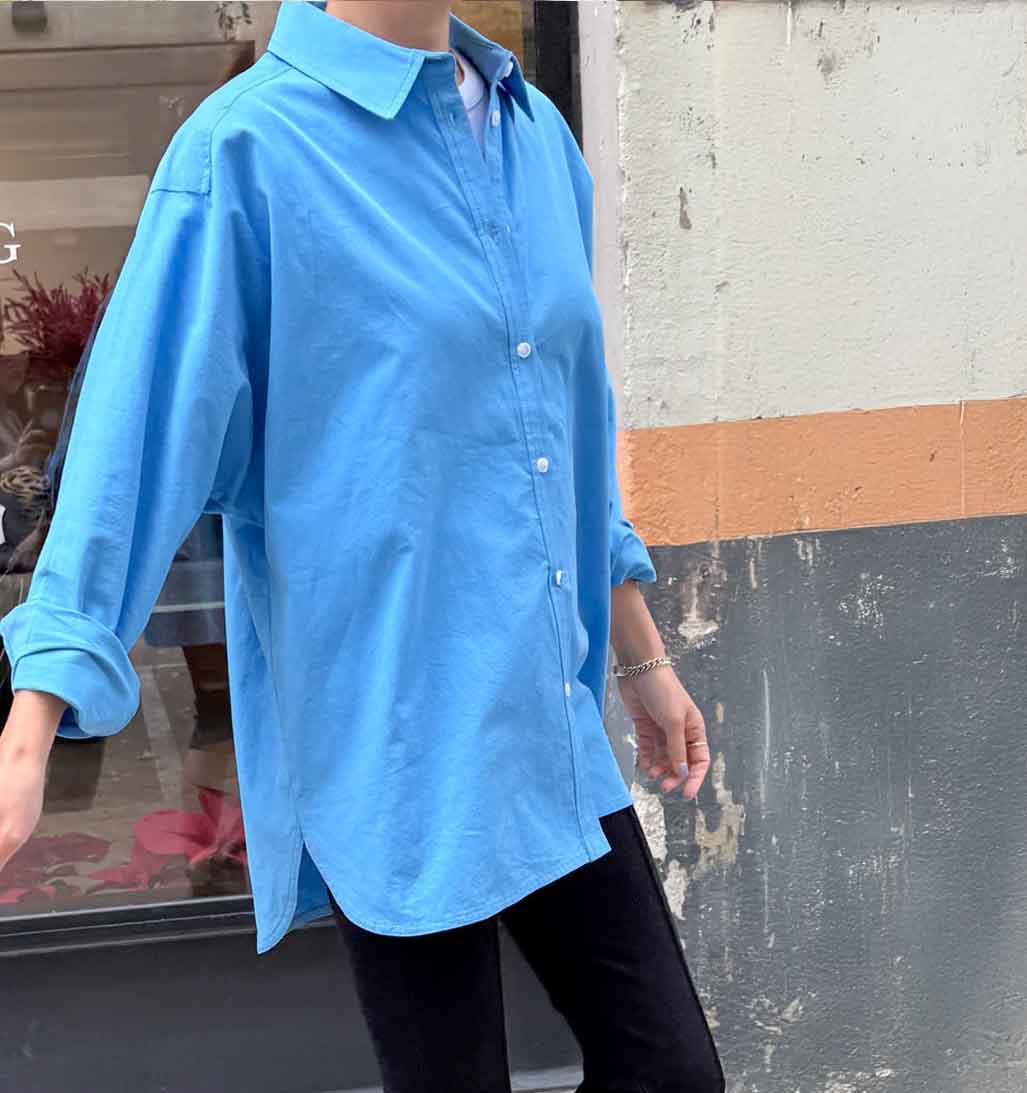 LBS Light Weight Owen Shirt - Lake Blue - re - souL