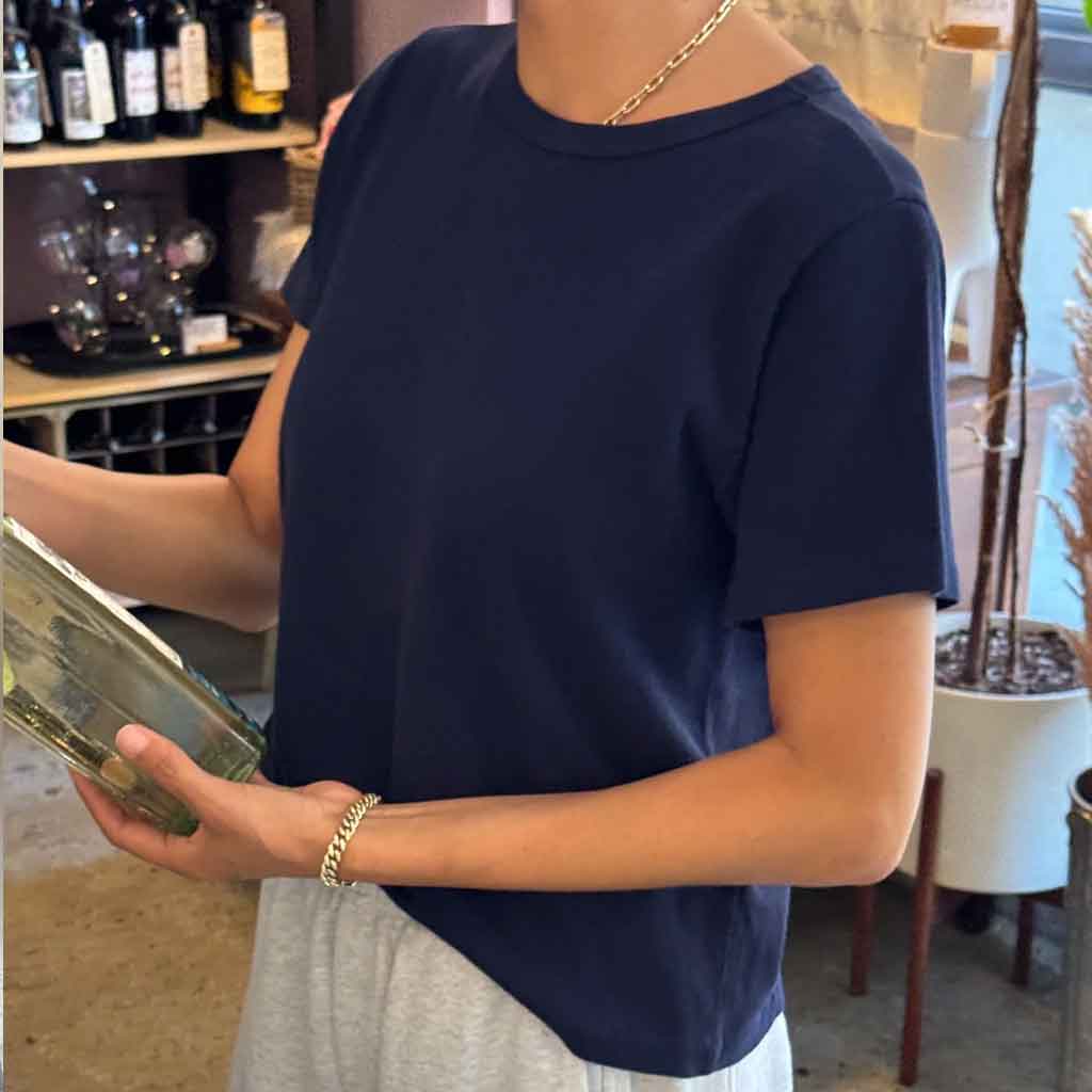 LBS Little Boy Tee - Navy - re - souL