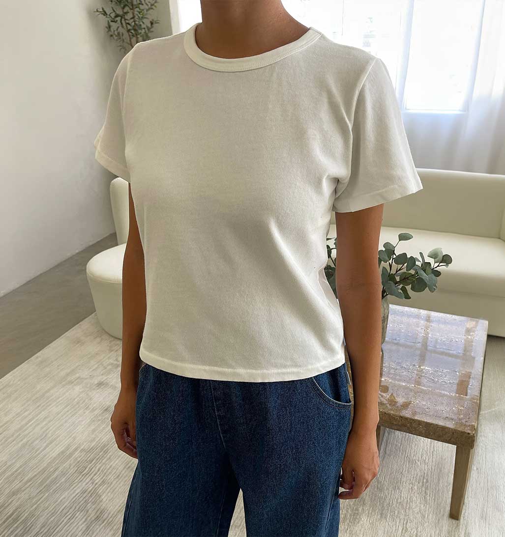 LBS Little Boy Tee - Vintage White - re - souL