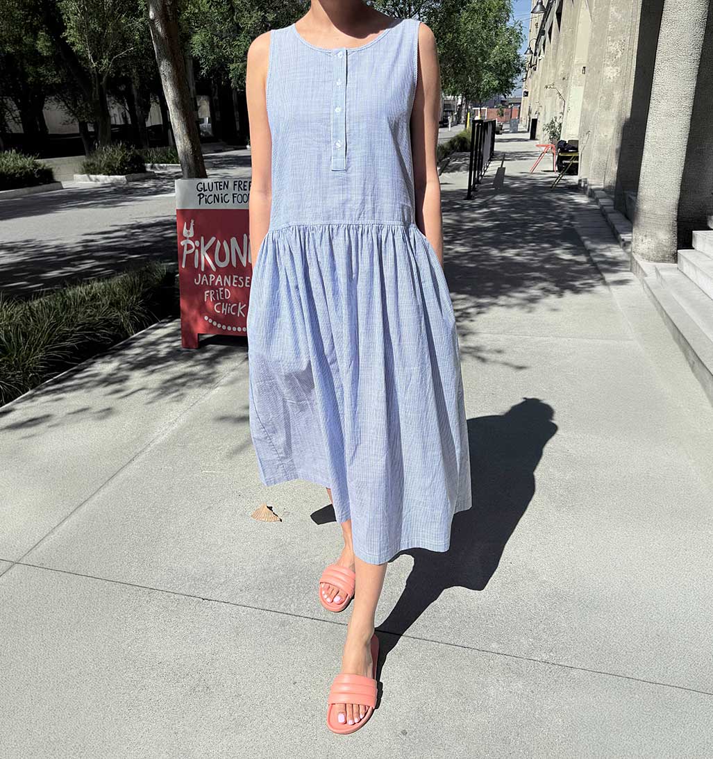LBS Marianne Dress - Blue Stripe - re - souL