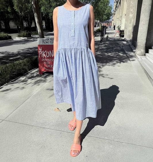 LBS Marianne Dress - Blue Stripe - re - souL
