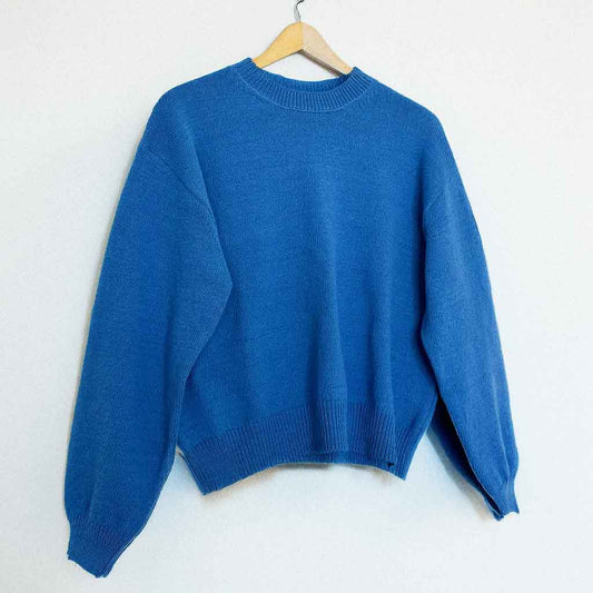 LBS Milo Cotton Sweater - Blue - re - souL