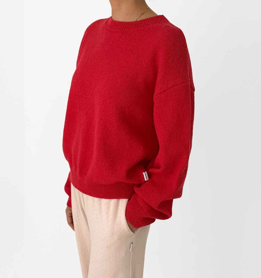 LBS Milo Cotton Sweater - Chili - re - souL