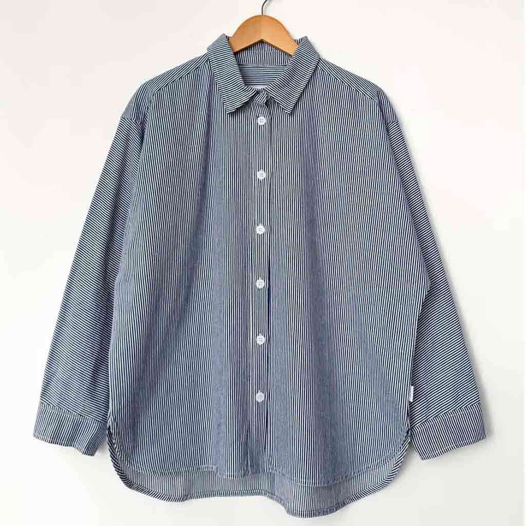 LBS Owen Denim Shirt - Blue Stripe - re - souL