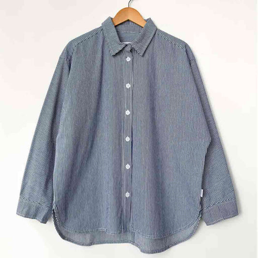 LBS Owen Denim Shirt - Blue Stripe - re - souL