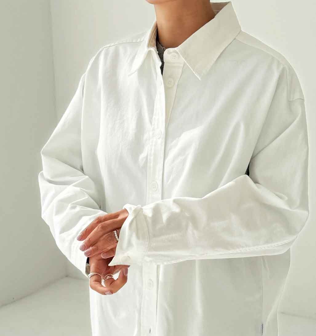 LBS Owen Denim Shirt - White - re - souL