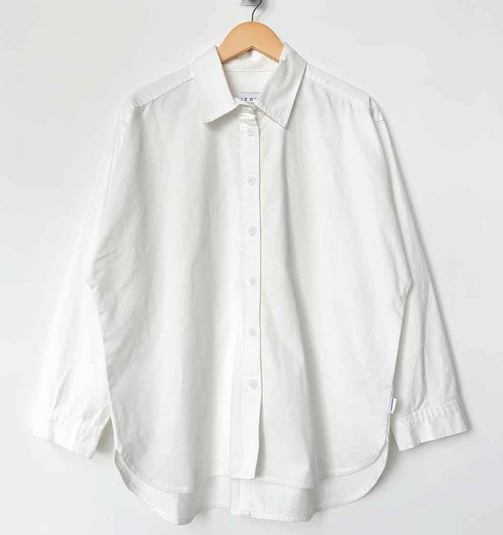 LBS Owen Denim Shirt - White - re - souL