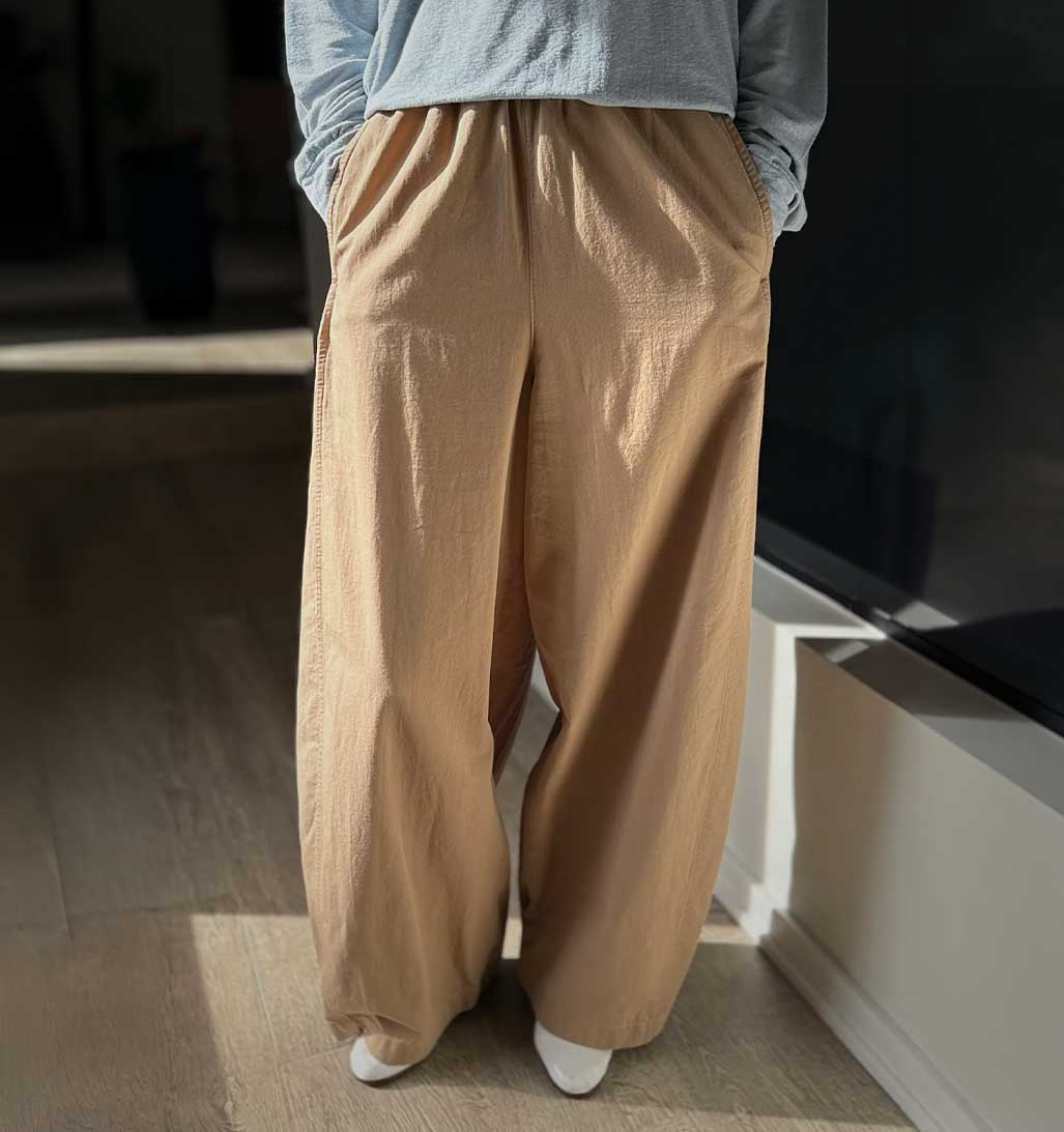 LBS Parachute Pants - Khaki - re - souL