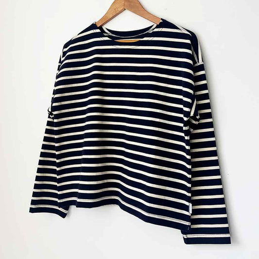 LBS Sailor Striped Top - Navy/White - re - souL