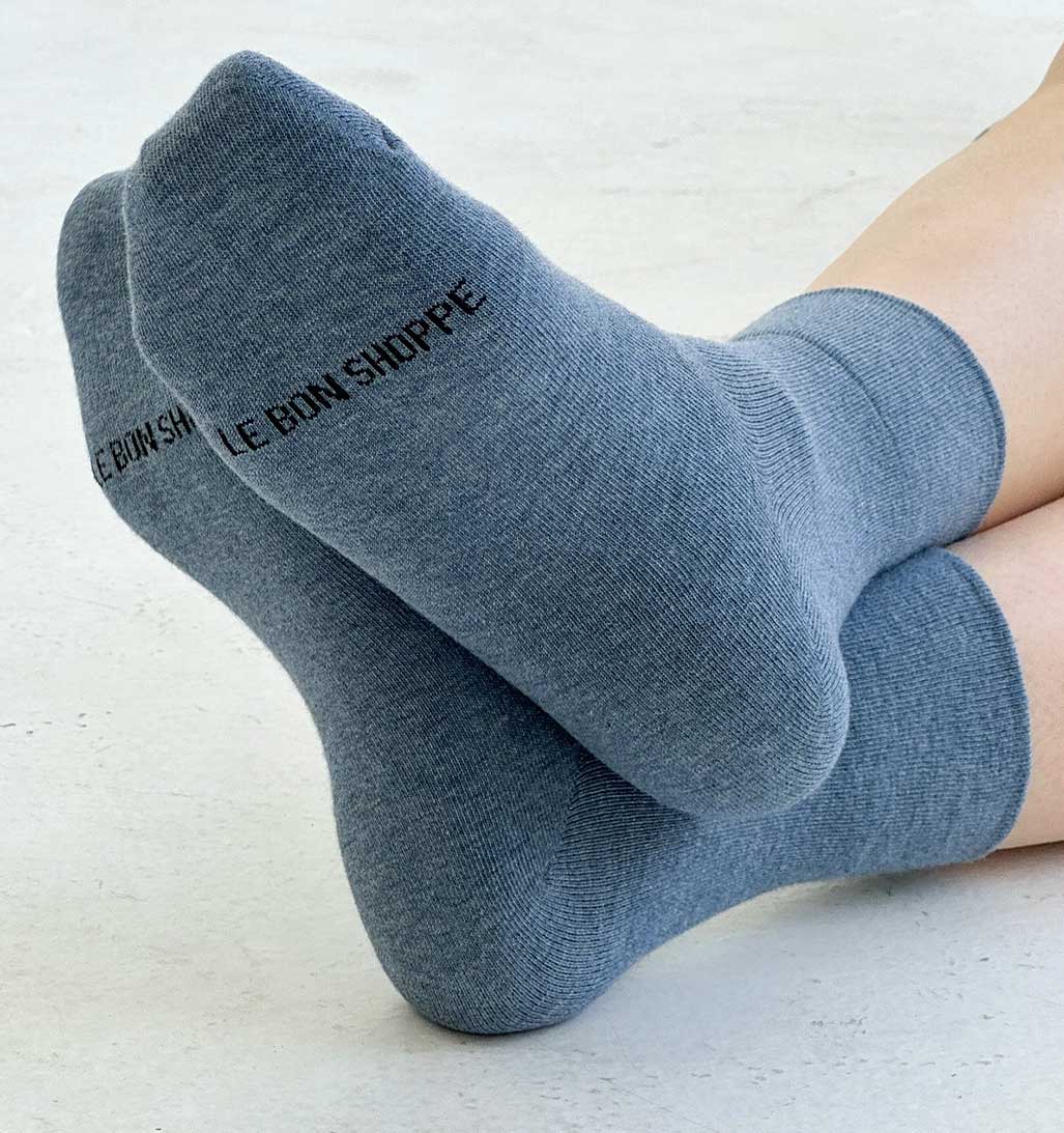 LBS Sneaker Socks - Denim - re - souL