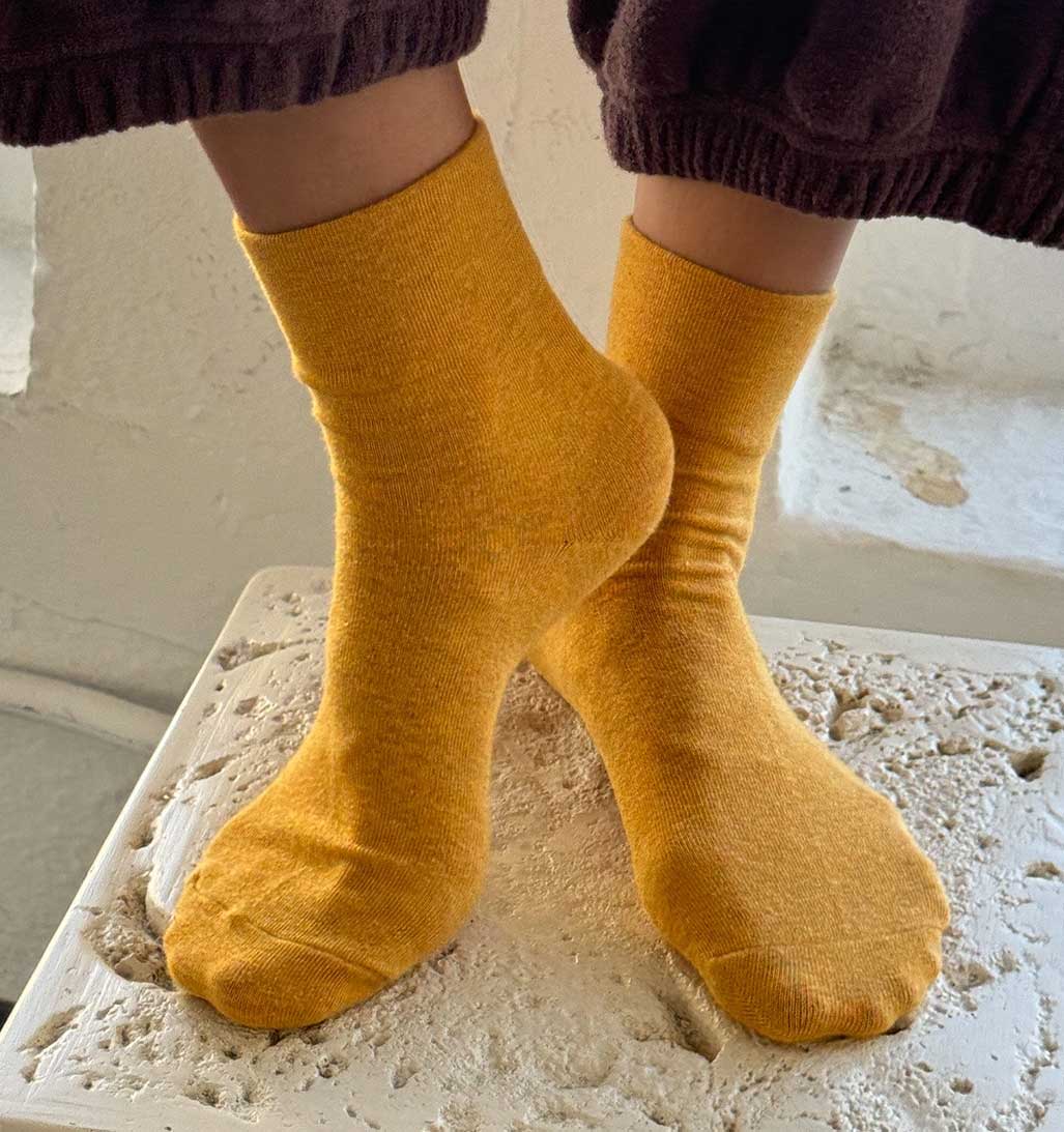 LBS Sneaker Socks Marigold - re - souL