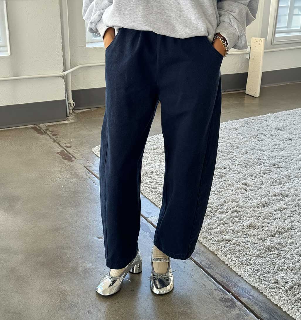 Le Bon Shoppe Arc Pants - Navy - re - souL