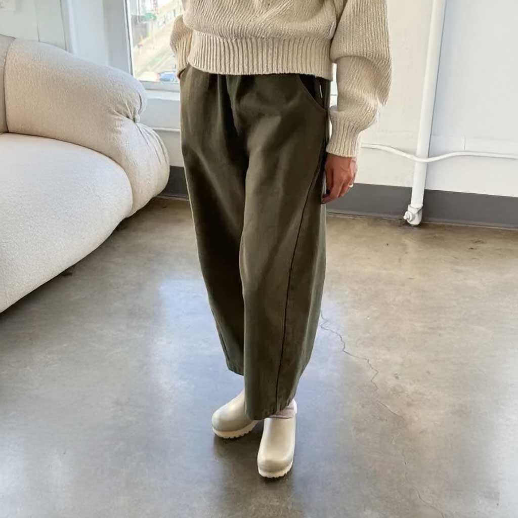 Le Bon Shoppe Arc Pants - Olive - re - souL