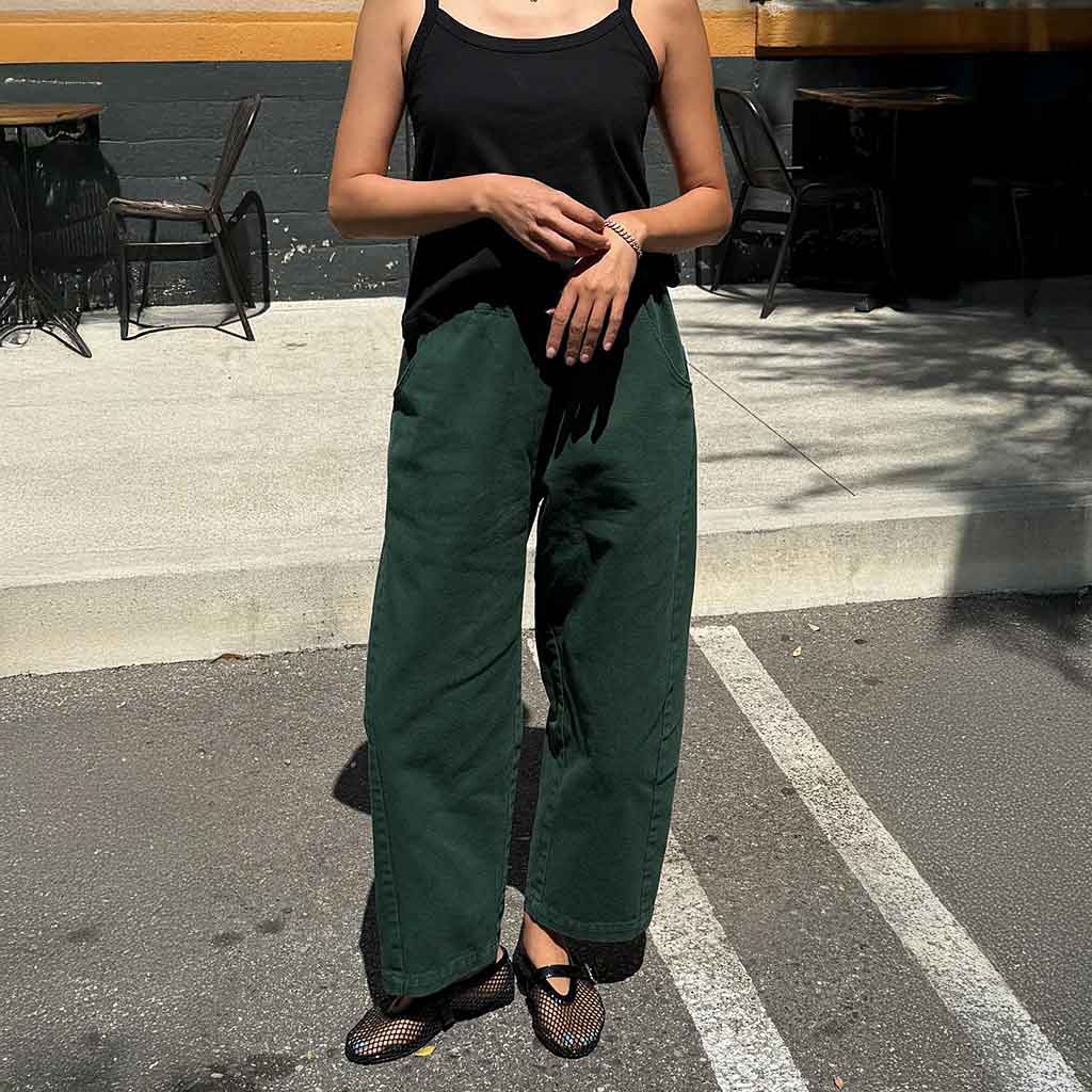 Le Bon Shoppe Arc Pants - Pine Green - re - souL