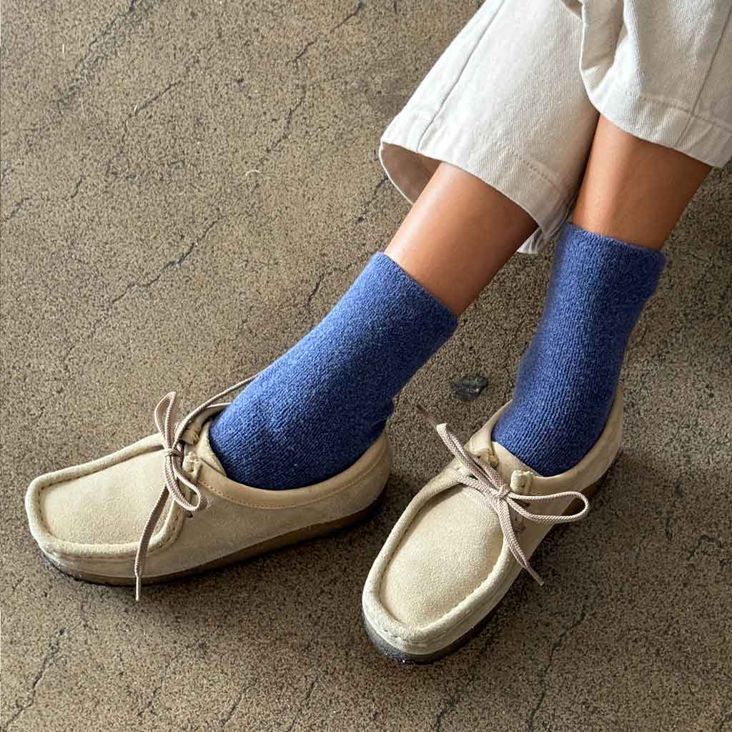 Le Bon Shoppe Cloud Socks - Bijou Blue - re - souL