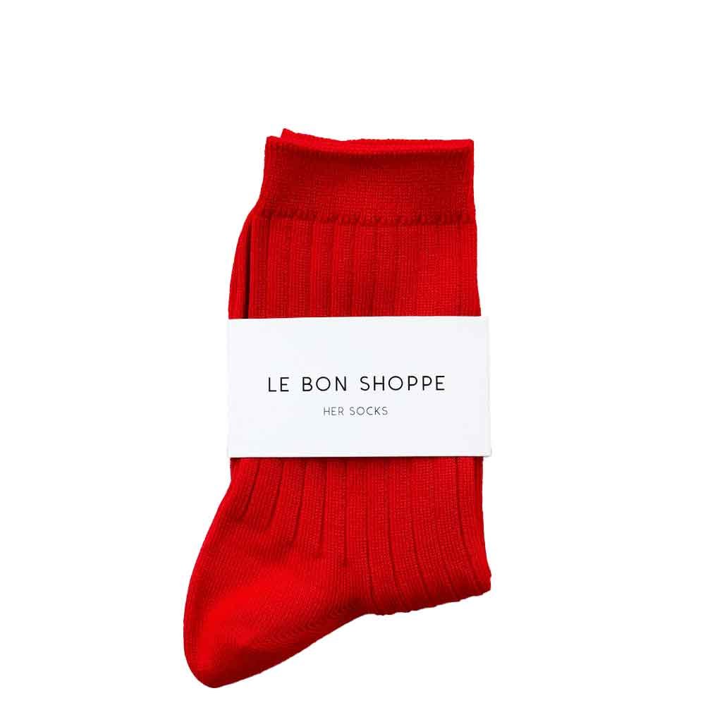 Le Bon Shoppe Her Socks - Flame - re - souL