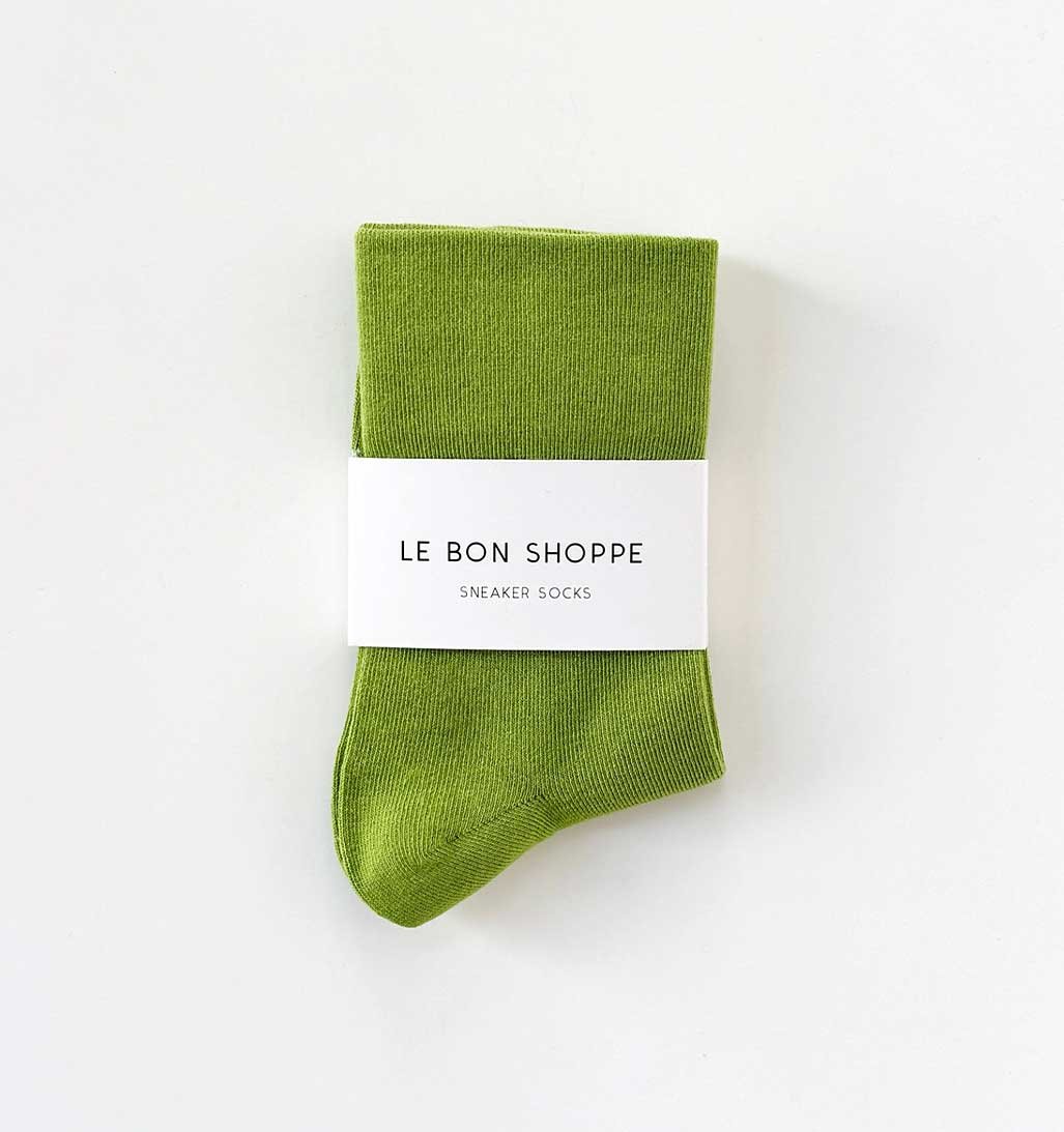 Le Bon Shoppe Sneaker Socks - Matcha - re - souL