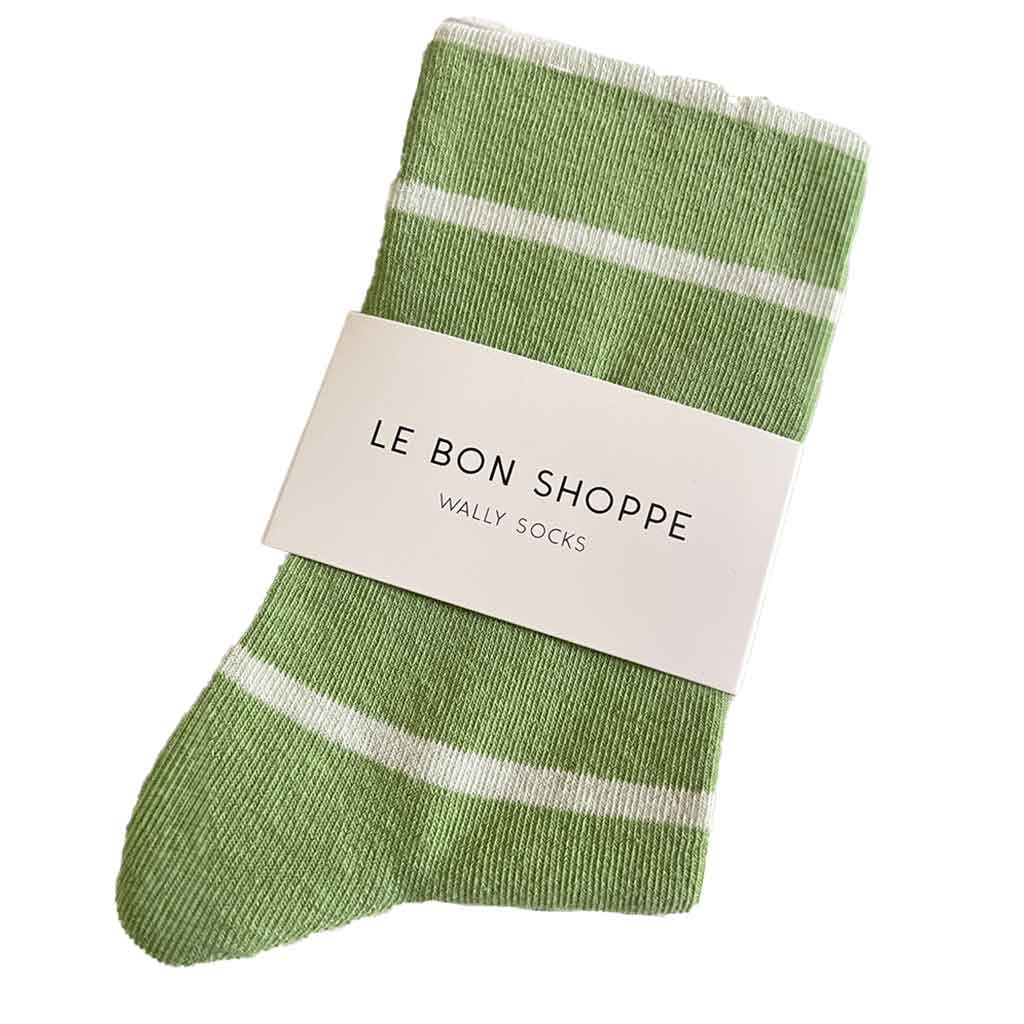 Le Bon Shoppe Wally Socks - Wasabi - re - souL