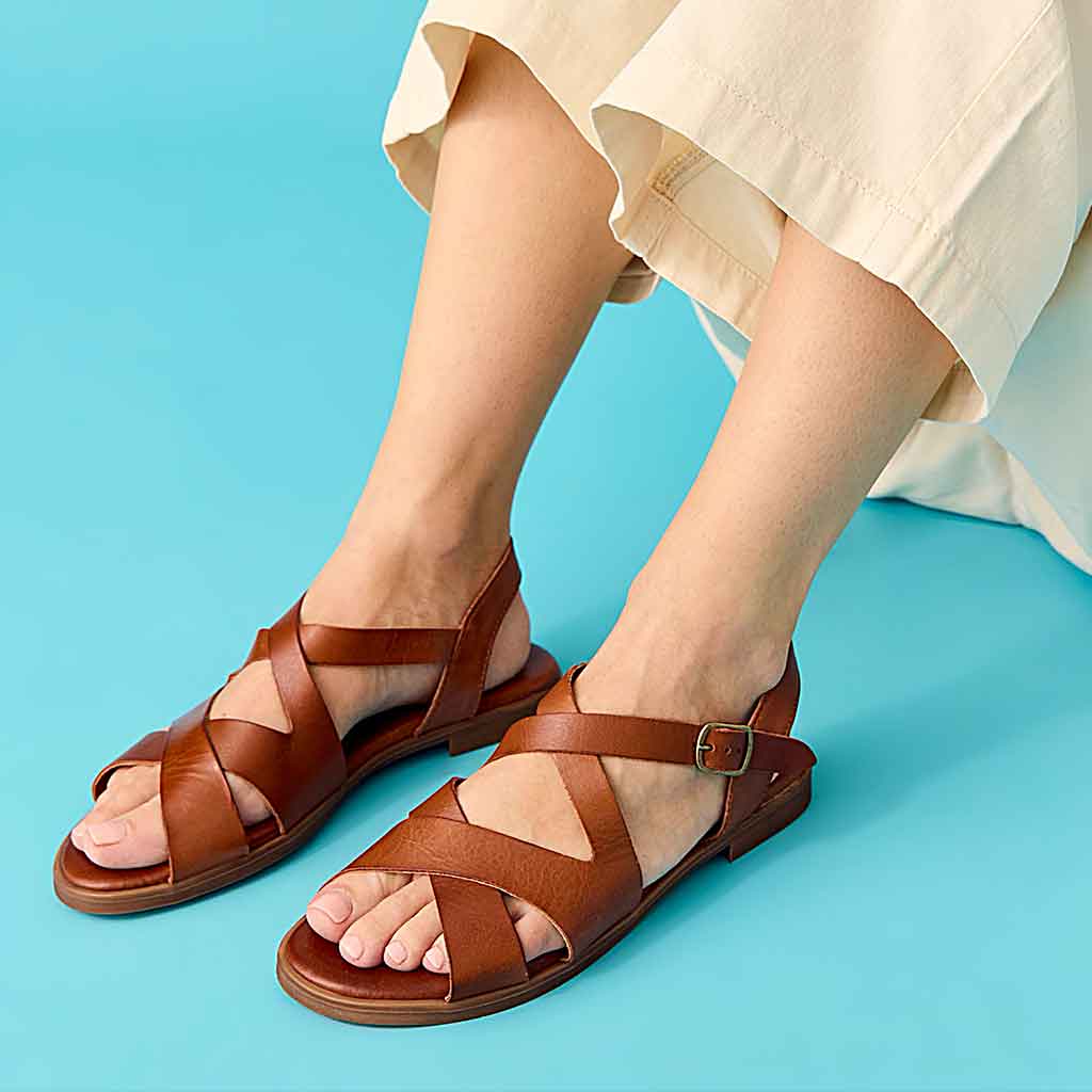 Lilium Sandal - Brandy - re - souL