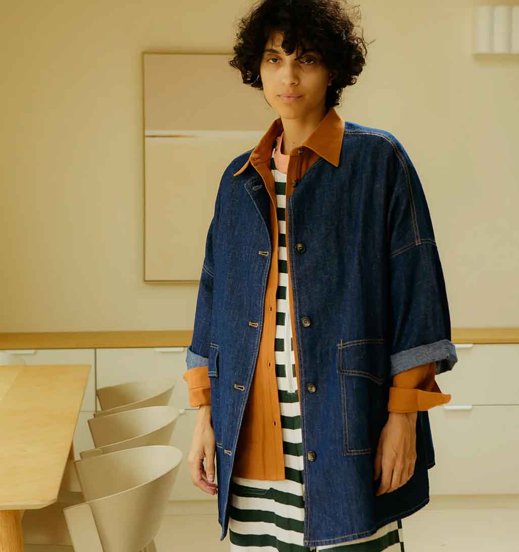 Lowe Denim Jacket - Jean Blue - re - souL