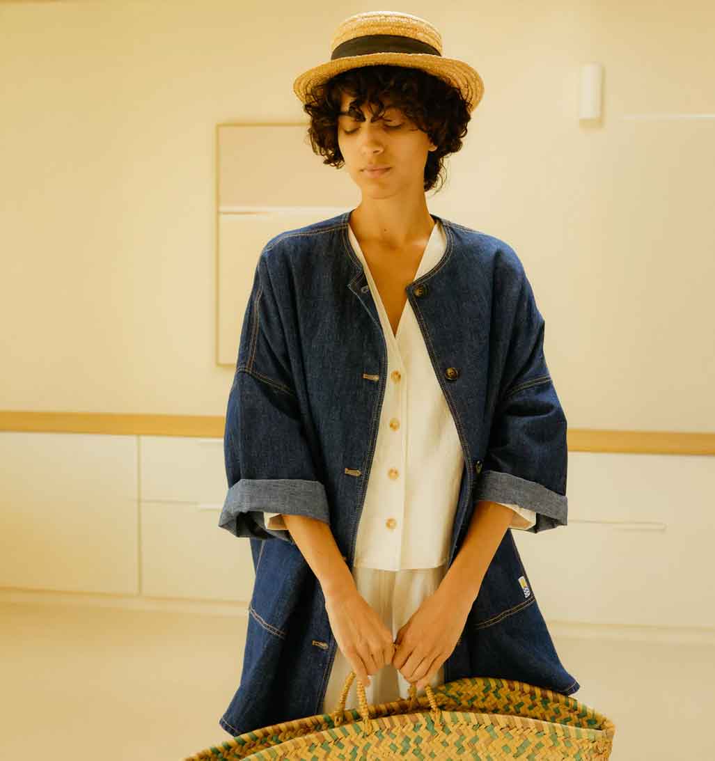 Lowe Denim Jacket - Jean Blue - re - souL