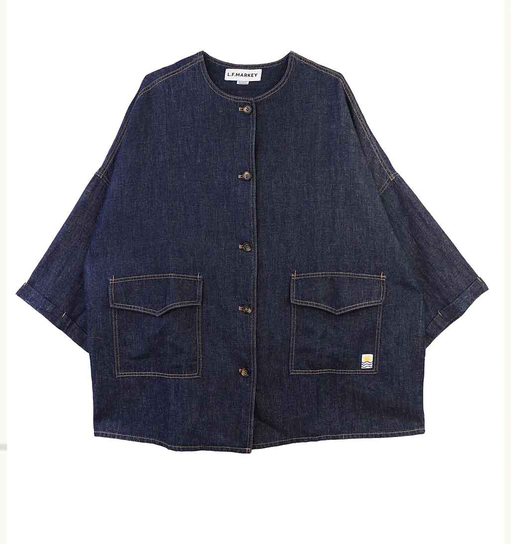 Lowe Denim Jacket - Jean Blue - re - souL