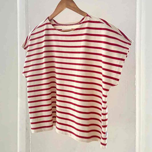 Manon Tee - Red Stripe - re - souL