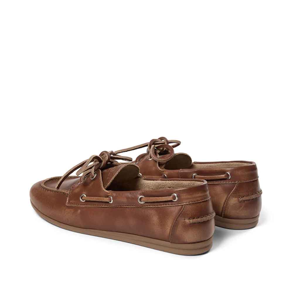 Marin Boat Shoe - Antique Brown - re - souL