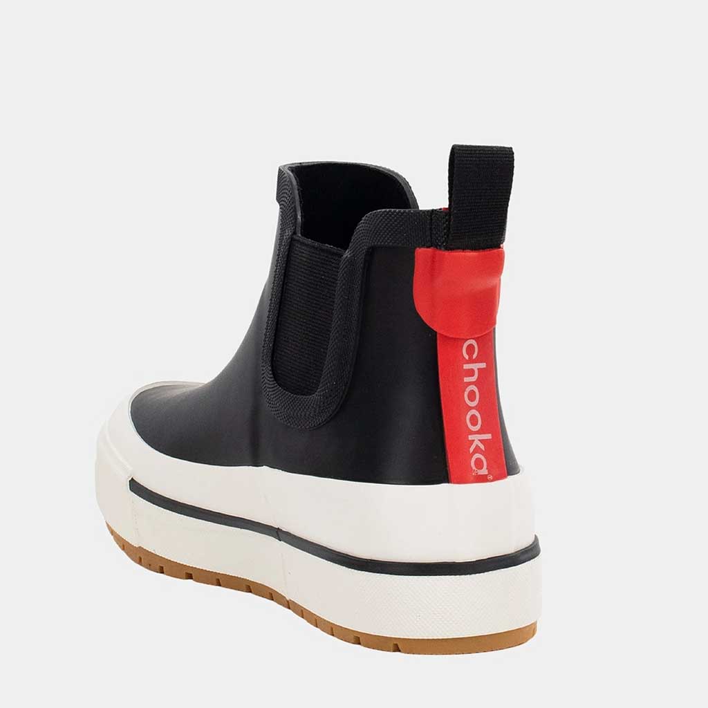 Marina Chelsea Rainboot - Black - re - souL