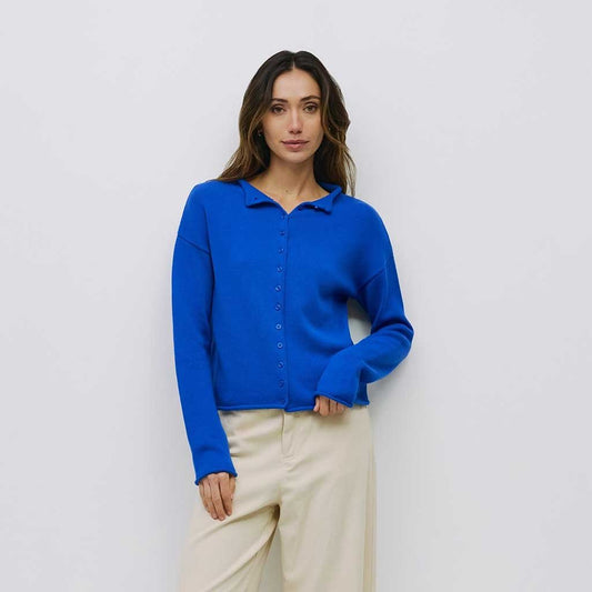 Marlo Cardigan - Blue - re - souL